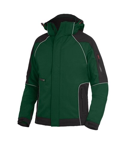 Fhb softshell walter groen/zwart XS