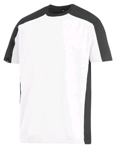 Fhb t-shirt marc wit/antraciet  5XL