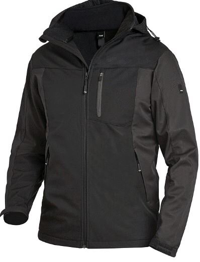 Fhb softshell jannik antraciet/zwart 5XL