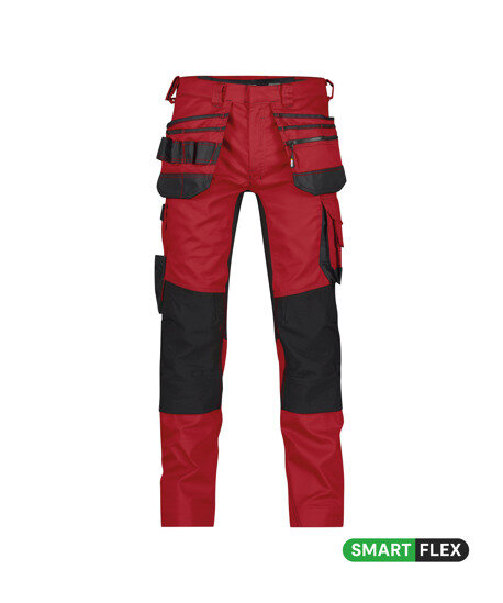 Dassy broek Flux rood/zwart 42