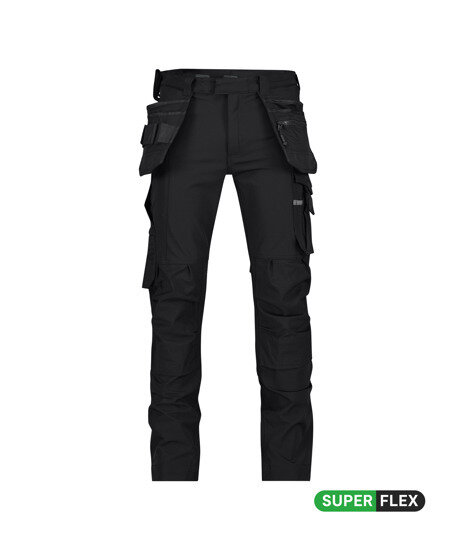Dassy broek Matrix zwart/antracietgrijs 50
