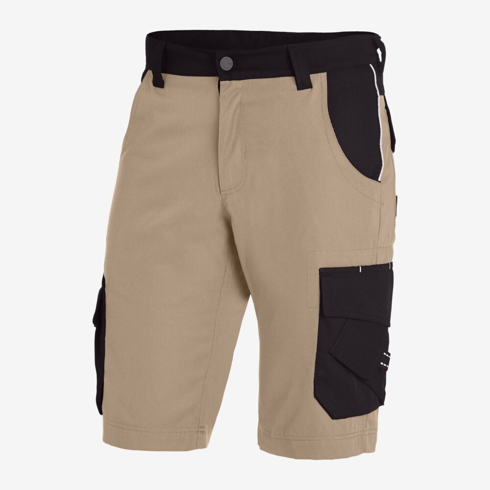 FHB bermuda Theo beige/zwart 48
