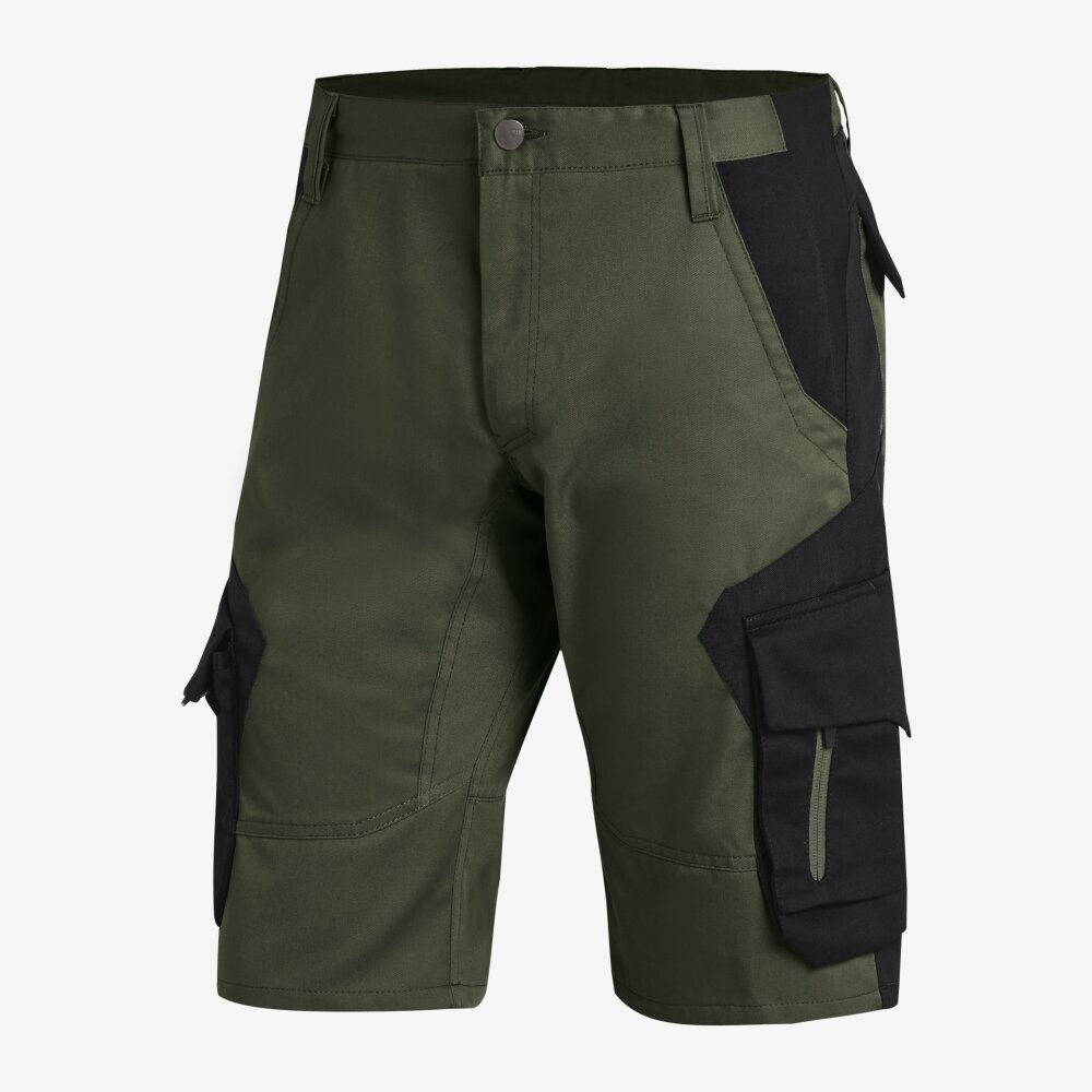 FHB korte broek Wulf olijf-zwart 66