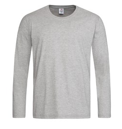 Stedman t-shirt grey heather lm 2XL
