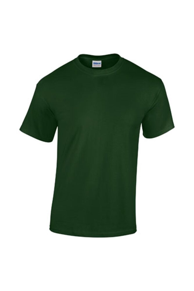 Gildan t-shirt forest green      el