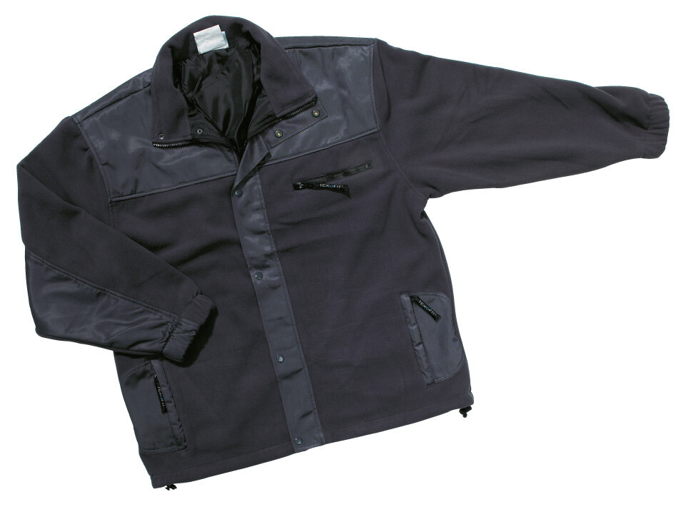 Fleece jas twello zwart      s