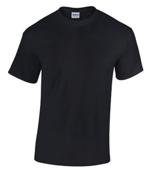 Gildan t-shirt zwart              S