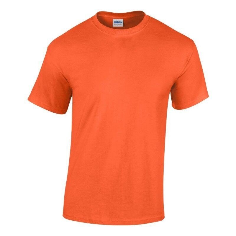 Gildan t-shirt orange             m