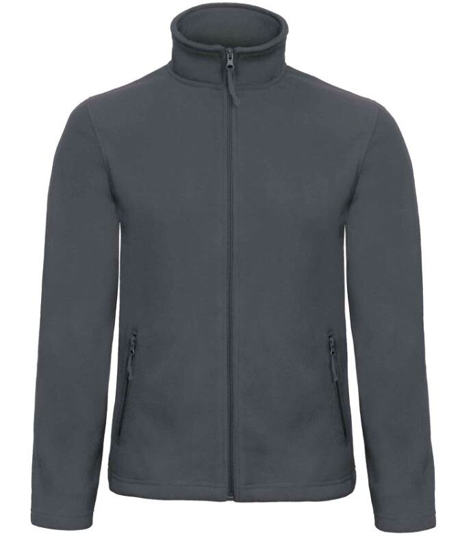 B&C fleecevest donker grijs      XL