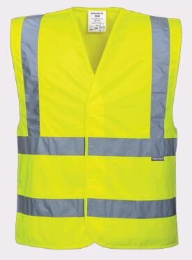Portwest veiligheidsvest C470 geel 4XL/5XL