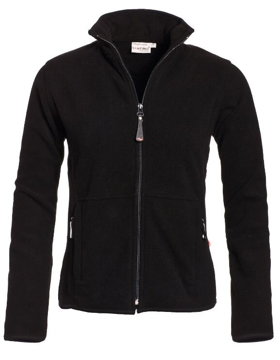 Santino fl.vest bormio dames zw. M