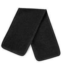 Beechfield Sjaal Fleece Zwart 150x25cm