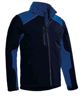 Santino softshell tour navy/kob.4XL