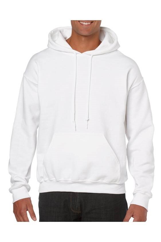 Gildan hooded sweater wit         L