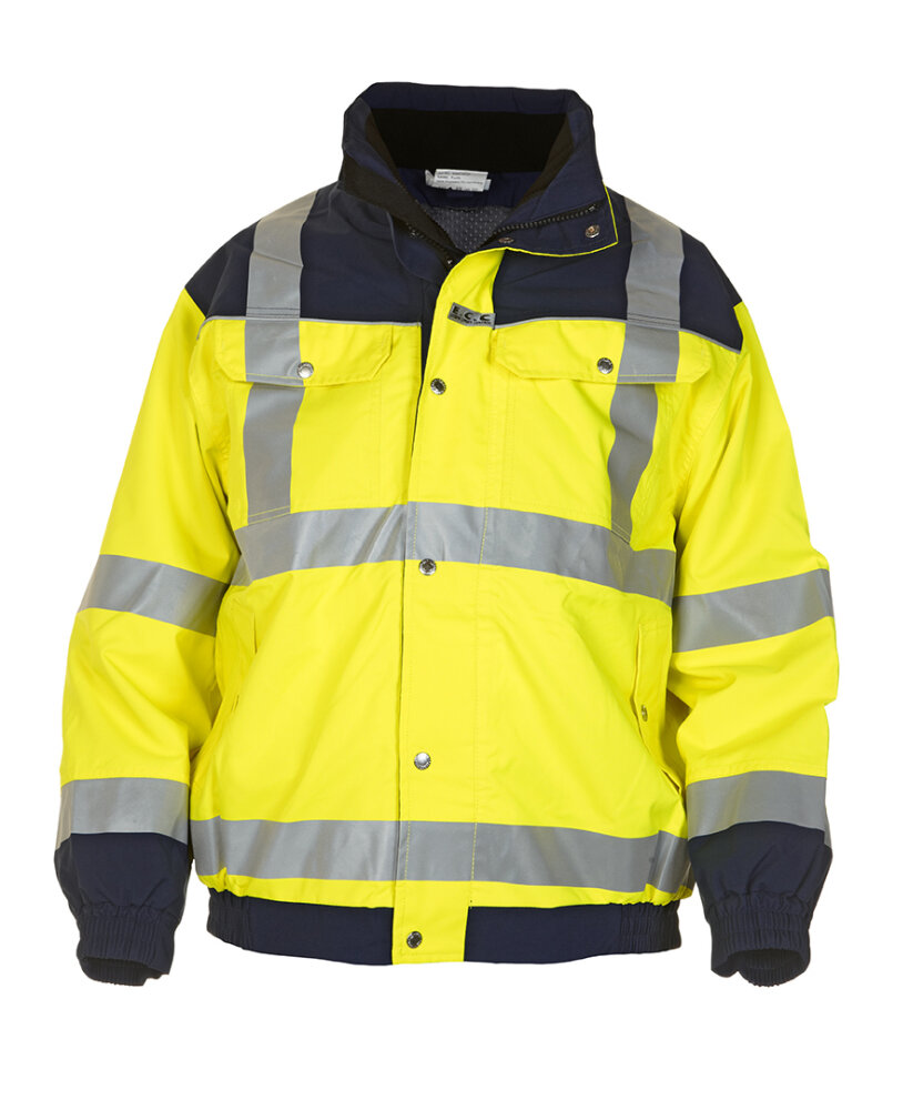 Sns pilotjack en471 fl.geel/mar 2XL
