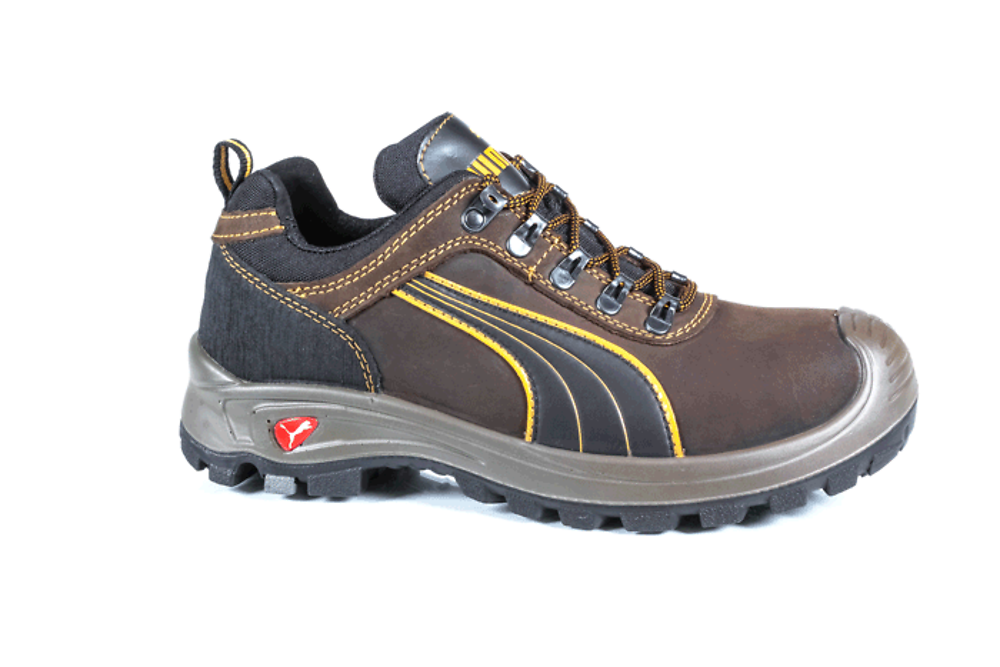 Puma schoen lg s3 zwart/bruin    45