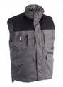 Donar bodywarmer grijs/zwart XL