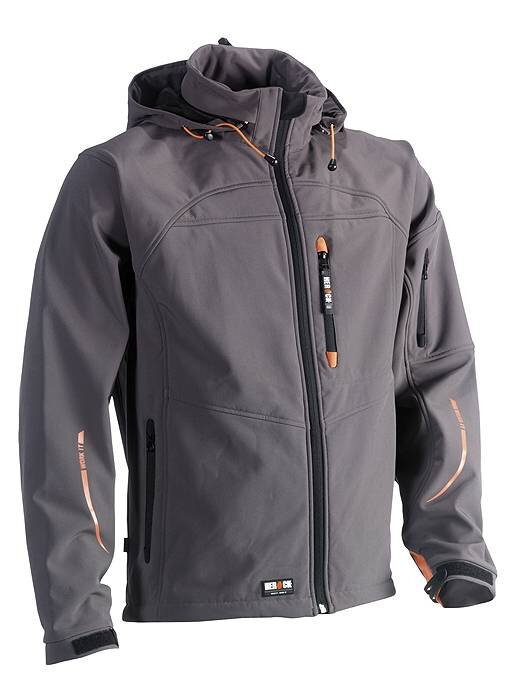 Herock softshell poseidon grijs M
