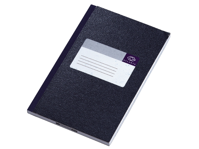 djois atlanta notitieboek 128blz blauw hard