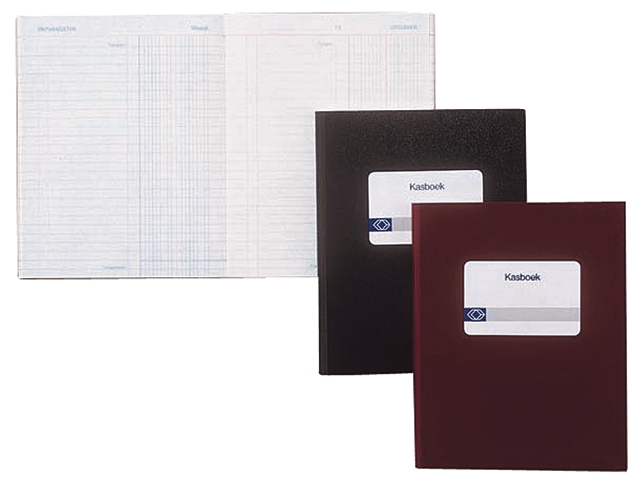 kasboek a1812-1156 breedkwarto 1x1kolom 100bl