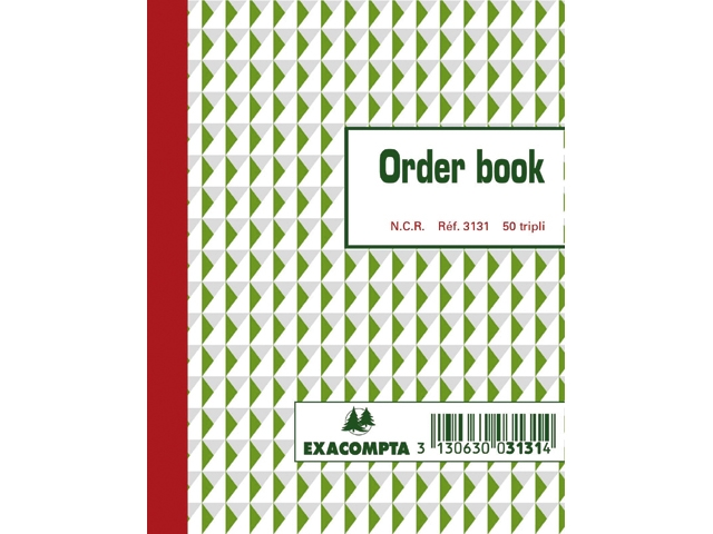 orderboek exaclair 297x210mm 50x2v