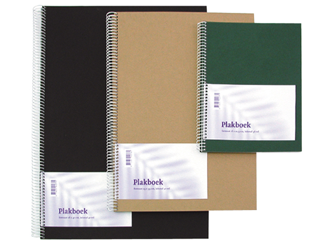 plakboek neutraal 160x215mm 36vel