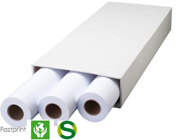 Inkjetpapier Quantore Plot 610mmx50m 90gr