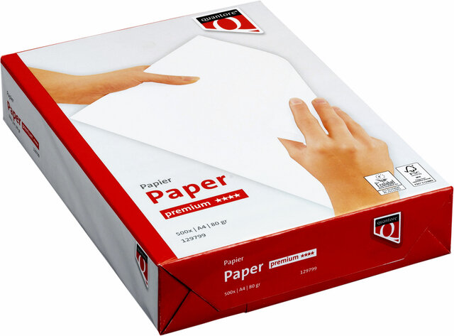 Kopieerpapier Quantore Premium A4 80gr wit