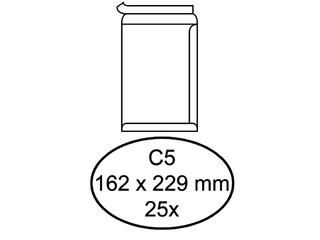 Envelop Quantore akte C5 162x229mm