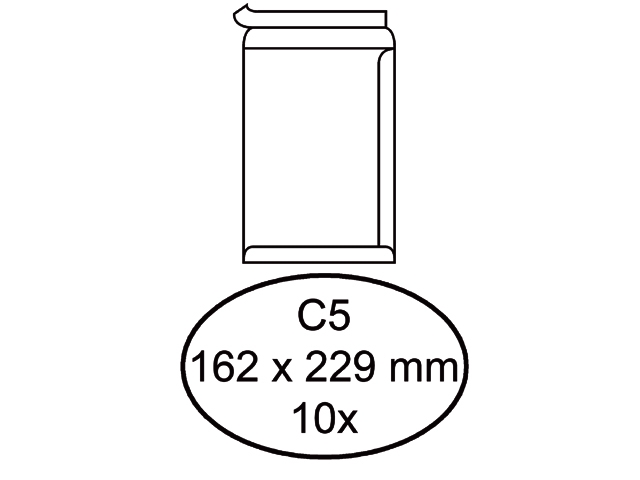Envelop Quantore akte C5 162x229mm