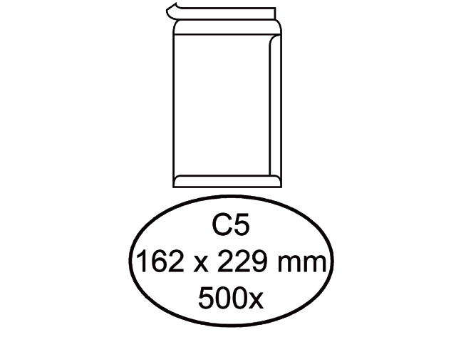 Envelop Quantore akte C5 162x229mm