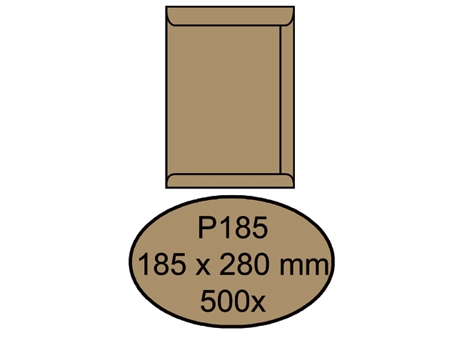 Envelop Quantore akte P185 185x280mm