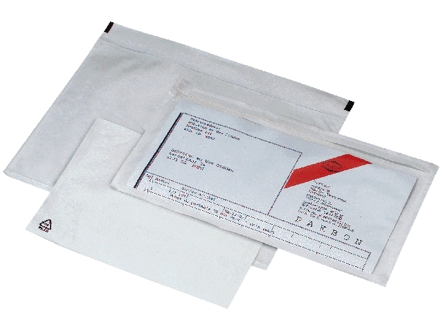 Paklijstenvelop onbedrukt 230x160x25mm