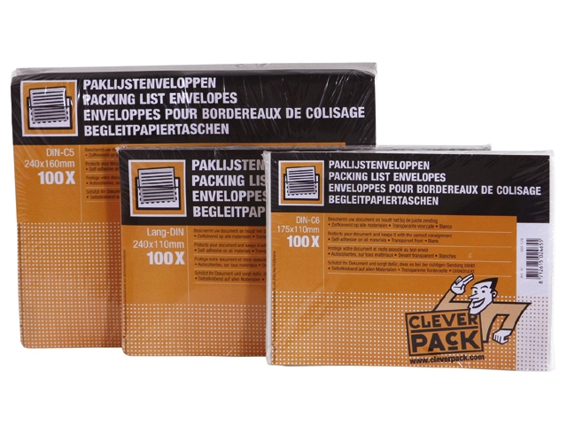 Paklijstenvelop zelfklevend (100)