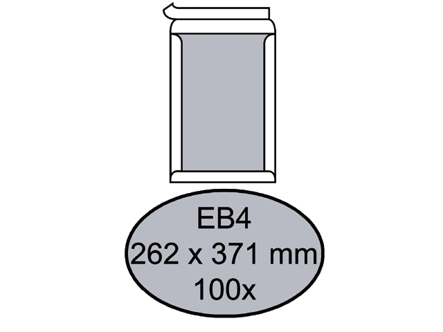 Envelop Quantore bordrug EB4 262x371mm