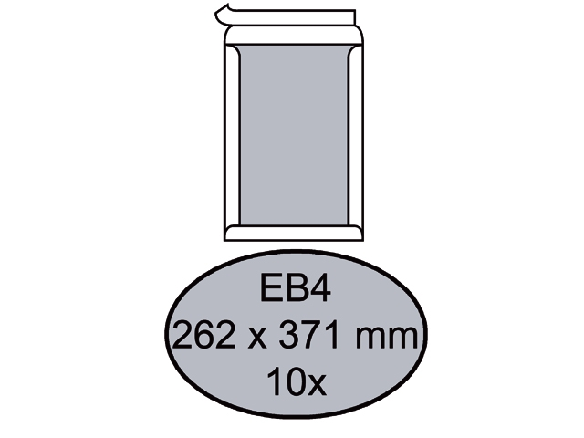 Envelop Quantore bordrug EB4 262x371mm