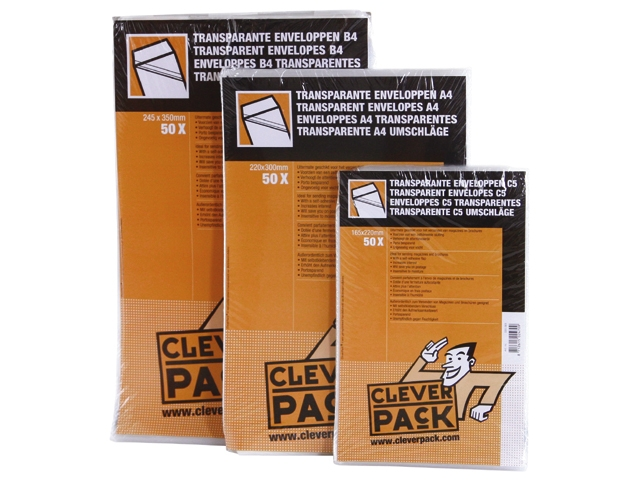 envelop cleverpack akte a4 220x300 zk klep 50