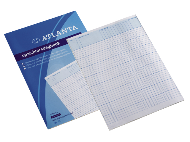 Opzichtersdagboek Djois Atlanta 294x207mm
