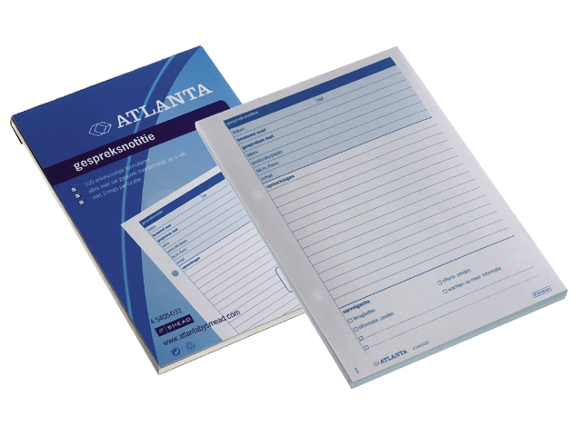 Gespreksnotitieblok a5 100vel