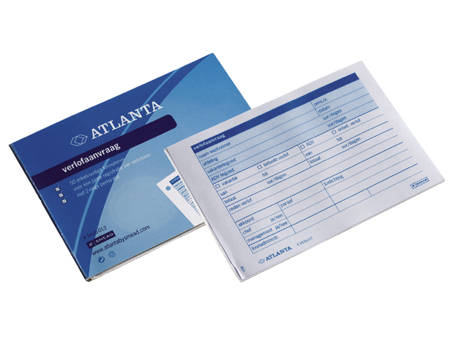Verlofaanvraag a5426-012 a6 50vel