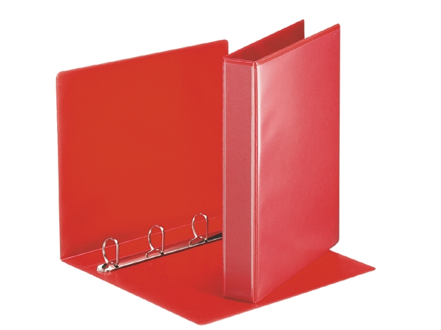 Presentatieringband 4 rings rood