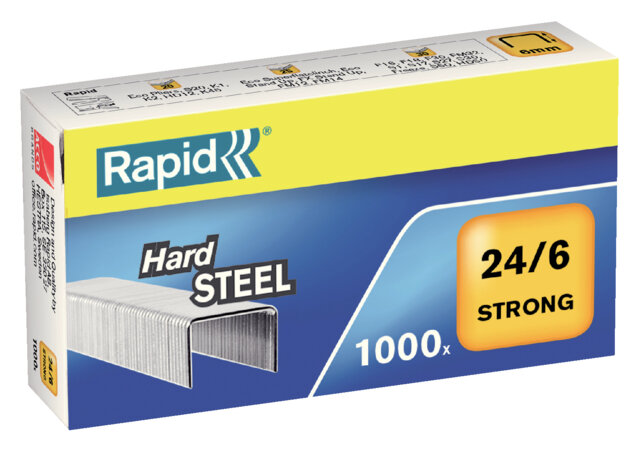 Nietjes staal strong 24/6 (1000)