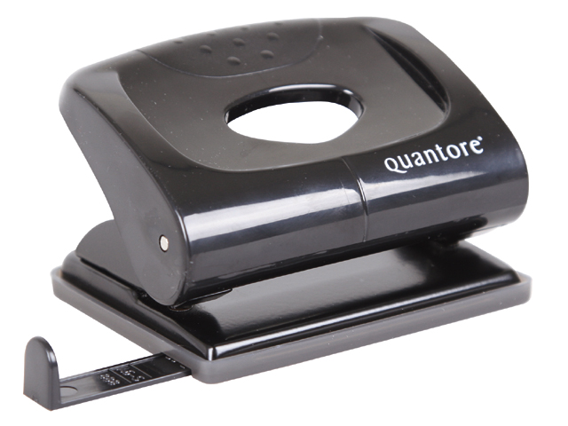 Perforator Quantore basis 2-gaats 20vel zwart