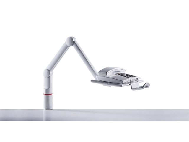 telefoonarm novus talkmaster lichtgrijs
