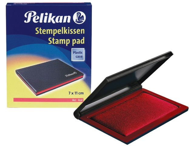 stempelkussen pelikan 3e 50x70mm rood