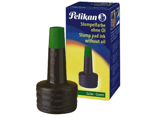 stempelinkt pelikan 4k flacon 28ml groen