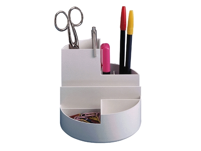 Pennenkoker MAULroundbox  6 vaks wit
