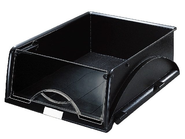 sorteerbak leitz 5231 sorty a4 zwart transp k