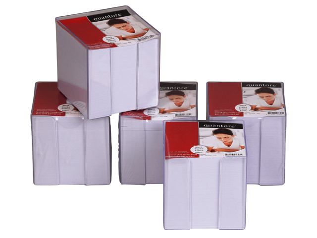 Memokubus Quantore 10x10x9cm transparant