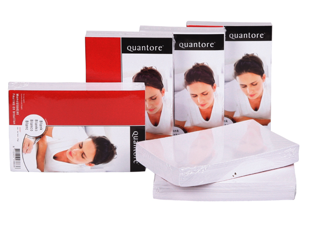 Memoblaadjes Quantore losbladig 140x90x20mm